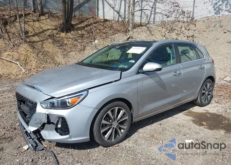 2020 Hyundai Elantra Gt z USA, uszkodzony, nr VIN KMHH35LE1LU146270